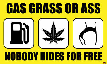 Nobody rides for free